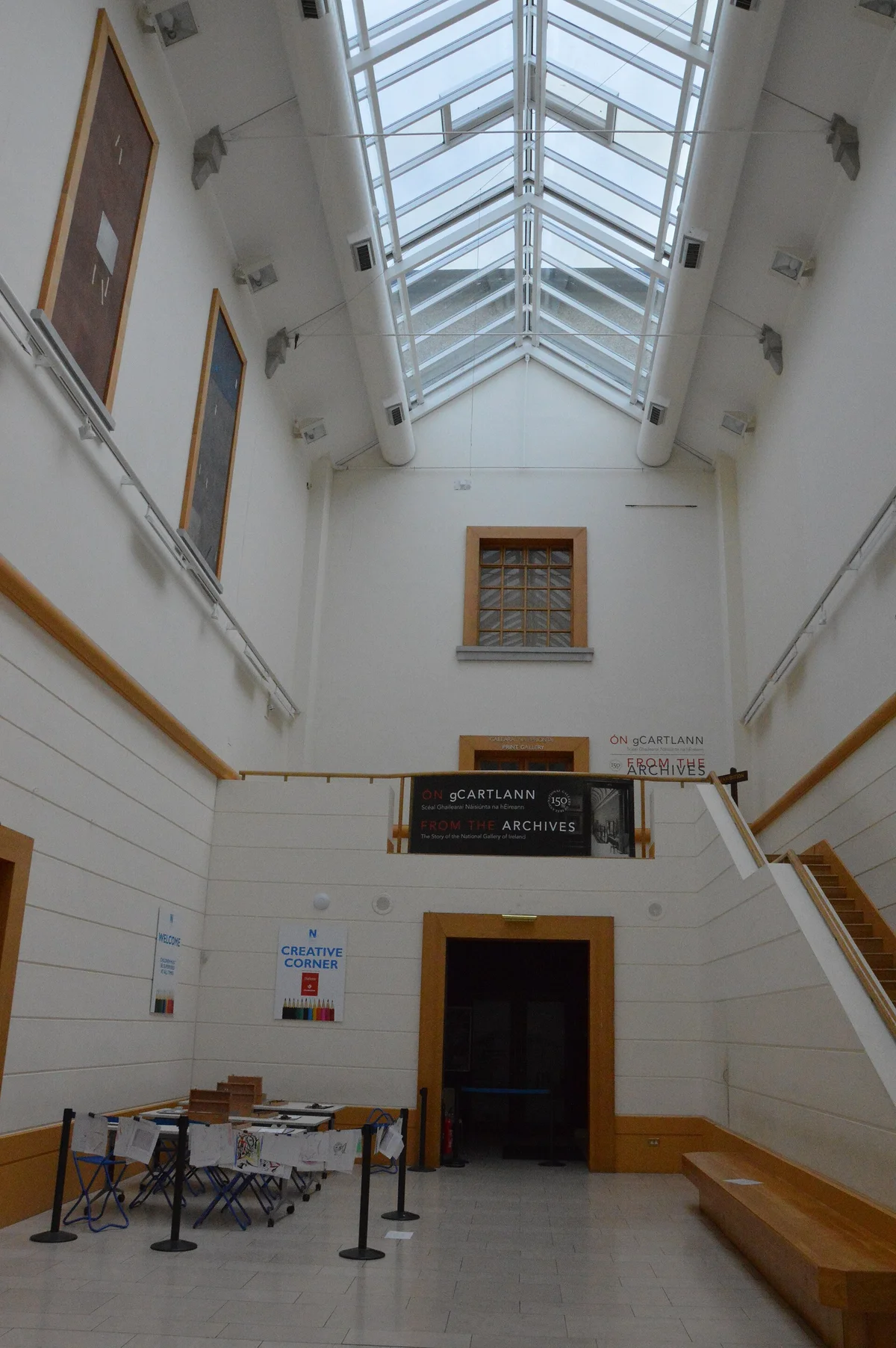 Interior of the National Gallery of Ireland